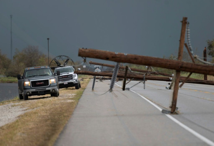 Hurricane Laura was among two storms that caused shut downs in oil and gas production in the United States, weighing down August industrial production