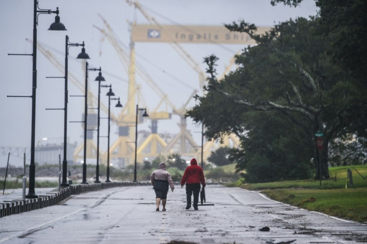 Sally is one of five tropical cyclones in the Atlantic Ocean -- a phenomenon only recorded once before, in September 1971, according to meteorologists