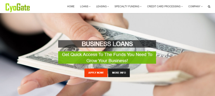Cyogate business loan