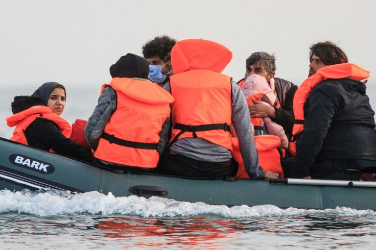 Migrants pay around 3,000 euros ($3,500) per person to board a small rubber boat with a rickety engine