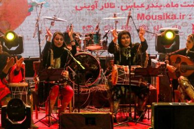 Dingo is an Iranian band made up of four women who play "bandari" music whose lyrics come from ancient folkloric songs