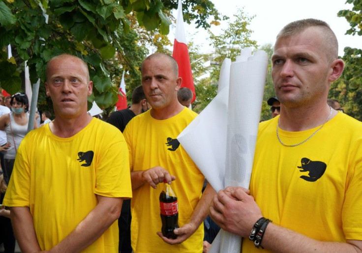 Polish farmers have demonstrated against the legislation