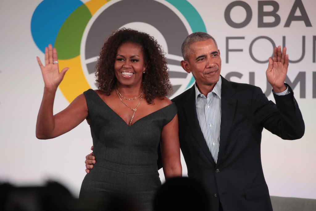 Michelle Obama Barack Obama 