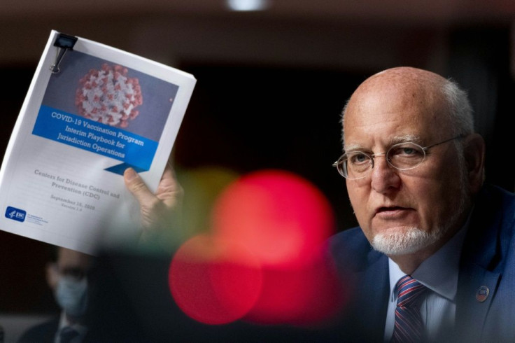 CDC Director Robert Redfield attends a Senate Appropriations subcommittee hearing reviewing coronavirus response efforts on September 16, 2020