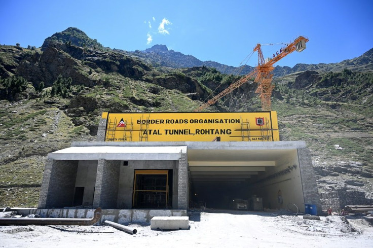 The $400-million tunnel provides an all-weather route for military convoys to avoid a 50-kilometre trudge through mountain passes that are snow-bound in winter and subject to frequent landslides