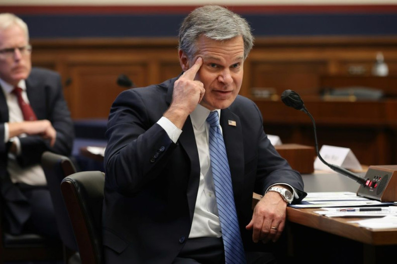 FBI Director Christopher Wray testifies in Congress that Russia is the main external election threat -- but President Donald Trump doesn't agree