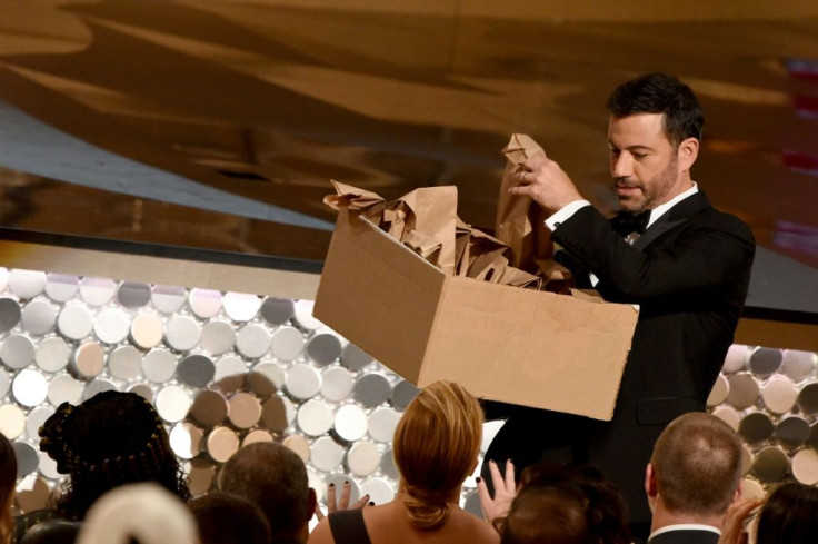 Jimmy Kimmel handed out sandwiches in the audience for laughs when he hosted the 2016 Emmys, but this time, there won't be an audience