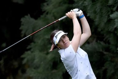 Defending champion Hannah Green of Australia shares the first-round lead of the LPGA Cambria Portland Classic with American Cydney Clanton