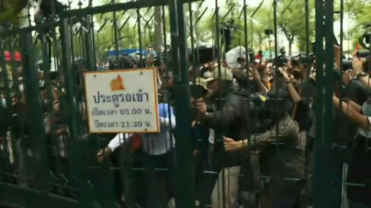 Protestors broke into Thammasat University in Bangkok on Saturday as a youth-led pro-democracy rally in the Thai capital begins, calling for PM Prayut Chan-O-Cha to step down and demanding reforms to the monarchy.