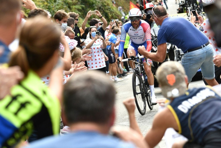 France's Thibaut Pinot proved to be a flop again