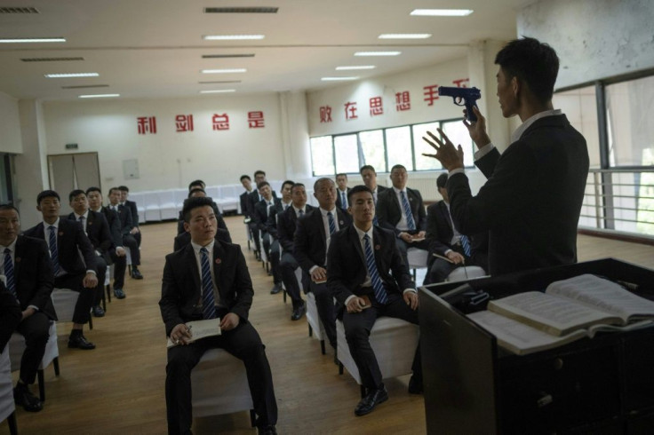 Around a thousand graduate each year from the Genghis Security Academy