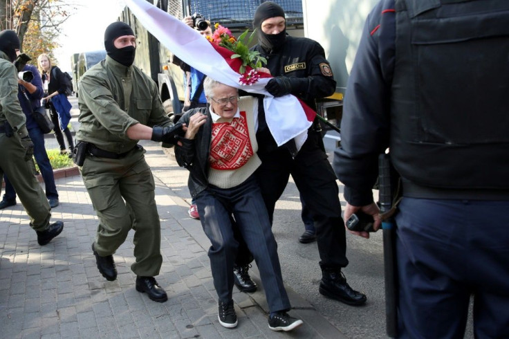 Baginskaya, a great-grandmother, is a veteran activist