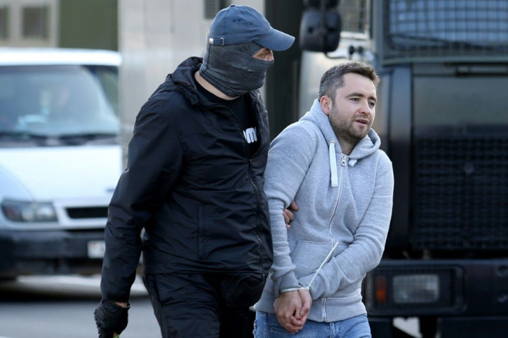 A man is arrested in Minsk on the sidelines of the protest