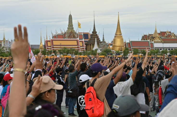 Thailand has seen near-daily protests for the past two months led by students demanding the resignation of Prime Minister Prayut Chan-O-Cha, a former army chief who masterminded a 2014 coup