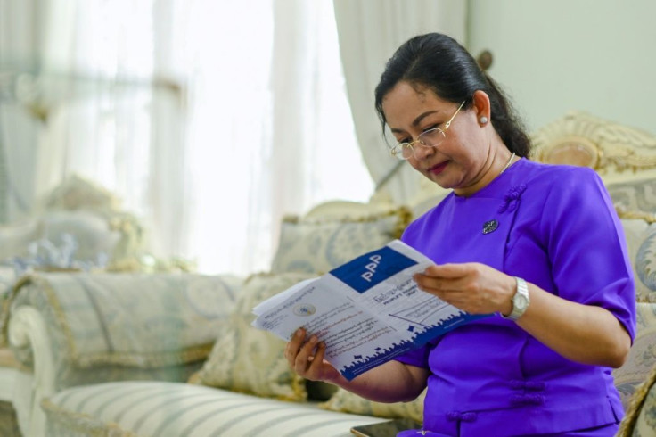 Running in under a third of constituencies, Thet Thet Khine says she would be happy to clinch five percent of seats, admitting this is a dry run for the 2025 election when Suu Kyi will be 80