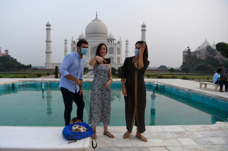 India opened its famed Taj Mahal on Monday, as authorities pressed ahead with a reopening of the battered economy despite surging coronavirus cases