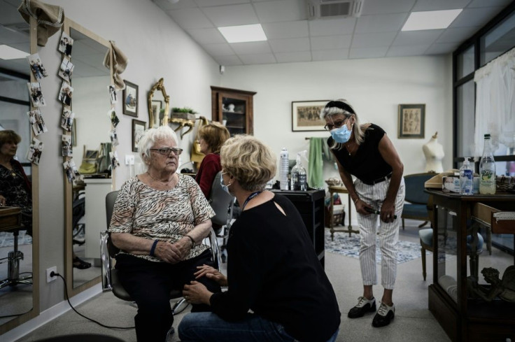 The residents have their own salon