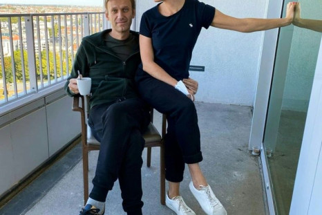 In his latest Instagram post Navalny paid tribute to his wife's role in his recover