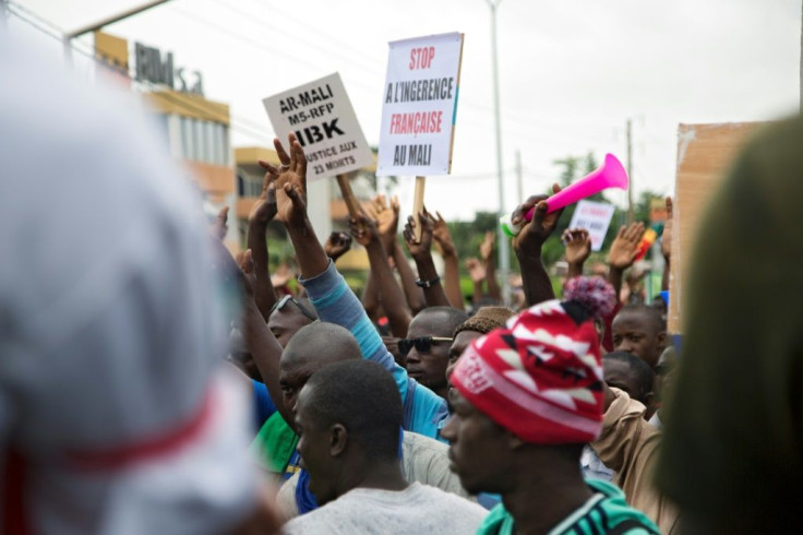 Mali was gripped by protests against the then president earlier this year