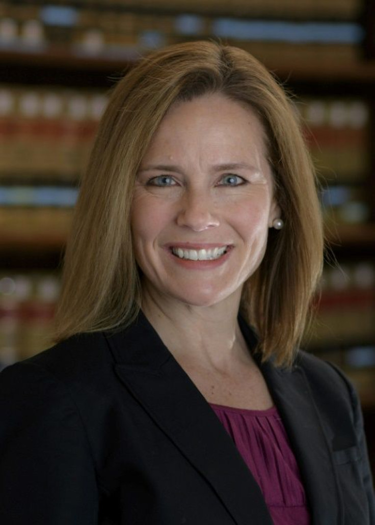 Catholic judge Amy Coney Barrett, who was told by Senator Dianne Feinstein. "The dogma lives loudly in you"