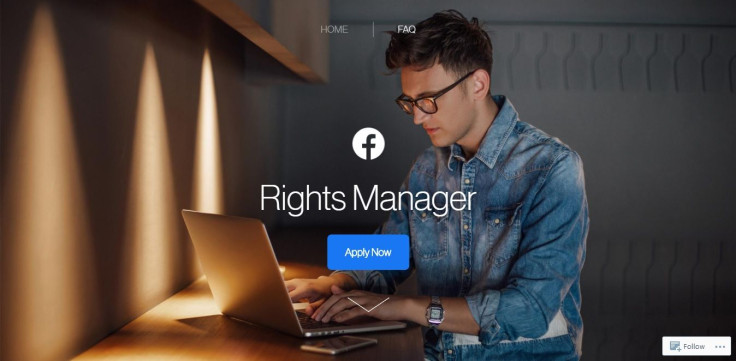 Facebook Rights Manager