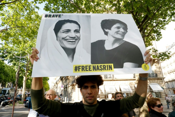 Sotoudeh's plight has been getting much attention in France