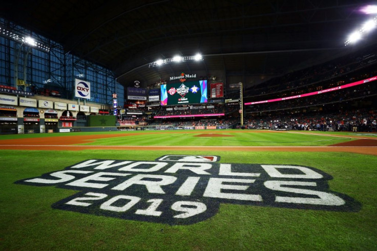 Major League Baseball commissioner Rob Manfred says the league wants fans to attend next month's World Series in Texas