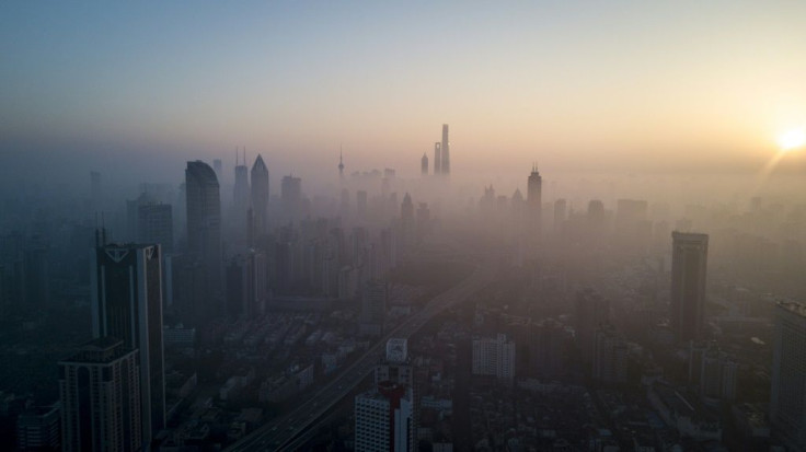 Cities like Shanghai are frequently shrouded in smog from China's pollution-belching factories