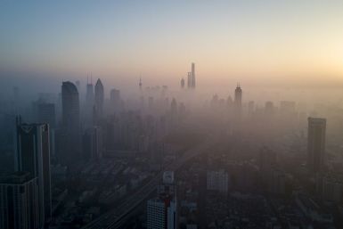Cities like Shanghai are frequently shrouded in smog from China's pollution-belching factories