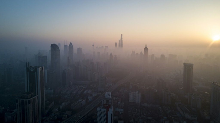 Cities like Shanghai are frequently shrouded in smog from China's pollution-belching factories