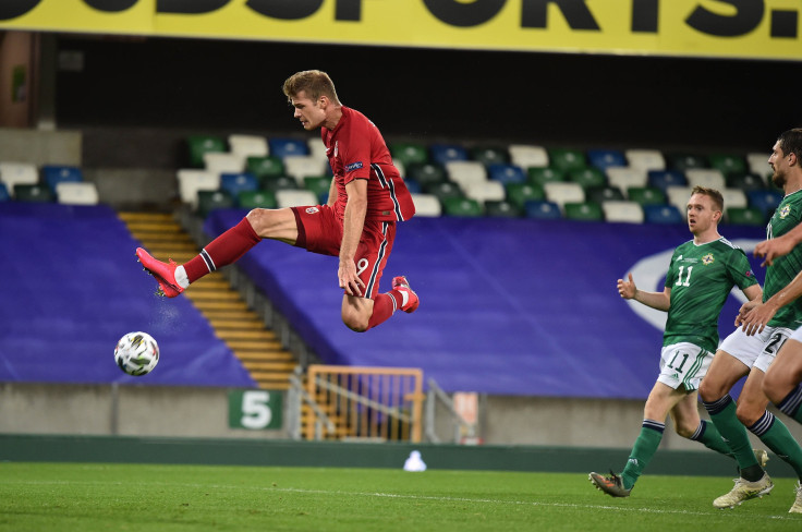 Alexander Sorloth of Norway