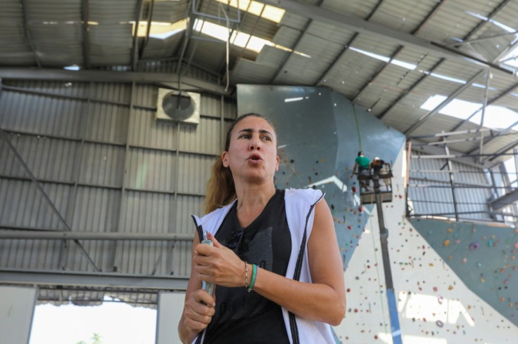 Diala Sammakieh, a co-owner of the Flyp centre, has appealed to donors on online crowdfunding sites to help with repairs