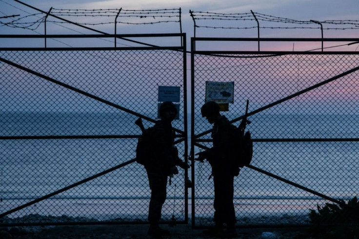 Security is tight on the South Korea-controlled island of Yeonpyeong near the disputed waters of the Yellow Sea