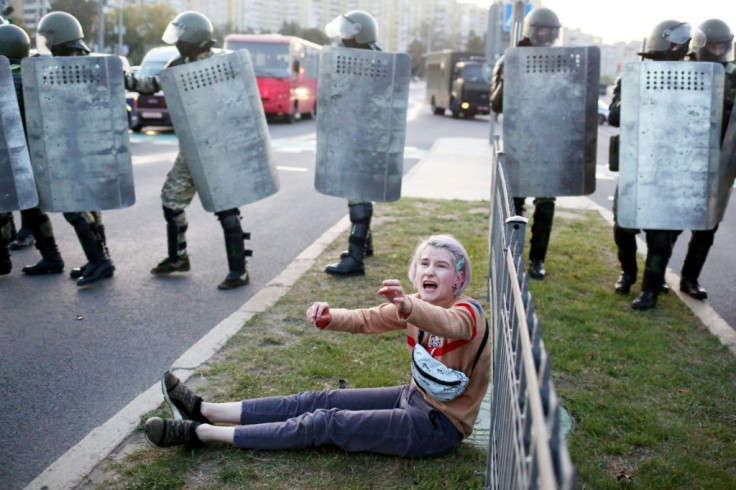 Police crackdowns continued Wednesday at protests against Alexander Lukashenko's inauguration