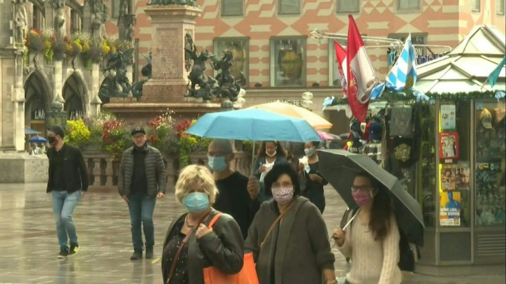 Masks become mandatory in some busy parts of Munich