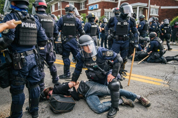 Police said there had been 127 arrests in Louisville during a night of protests in the Kentucky city