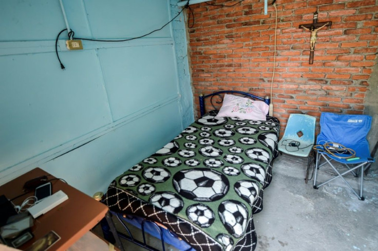 View of the bedroom of Hugo Lopez Camacho, a Mexican hospital worker who died of Covid-19 in Mexico City in May 2020