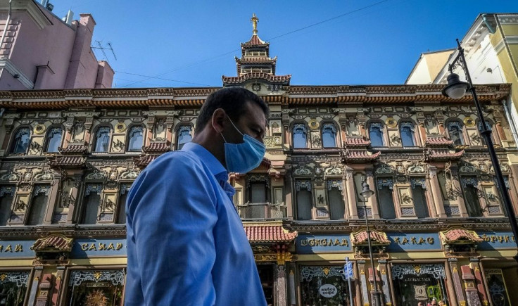 The Moscow mayor's decree presents the stay-at-home measure as a compulsory rule, with exceptions for medical care, shopping, walking dogs and commuting to work