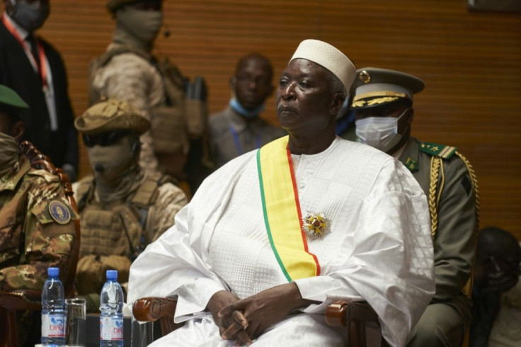 Interim president Bah Ndaw was sworn in in televised ceremonies at a conference centre in Bamako