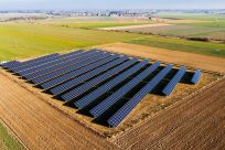 Solar farm in Poland