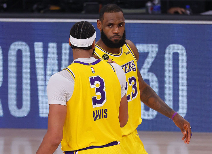 LeBron James Anthony Davis Lakers