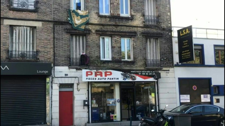 IMAGES Images of one of the two presumed properties linked to the main suspect in the Paris suburb of Pantin after a man armed with a meat cleaver wounded two people outside the former offices of satirical weekly Charlie Hebdo.