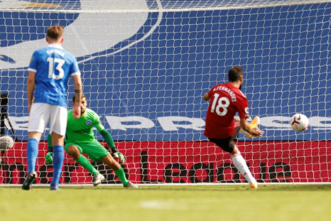 Bruno Fernandes scored in the 100th minute to hand Manchester United a 3-2 win at Brighton