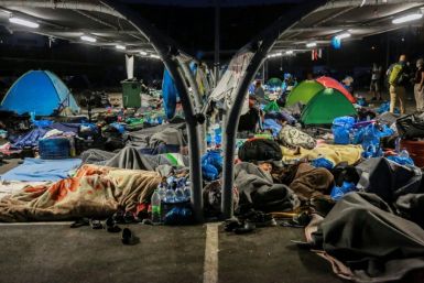 Migrants rights groups have long condemned the conditions on Lesbos