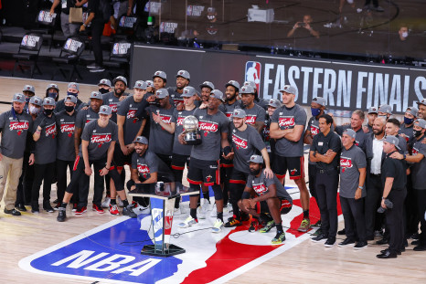 The Miami Heat win the 2020 NBA Eastern Conference Title
