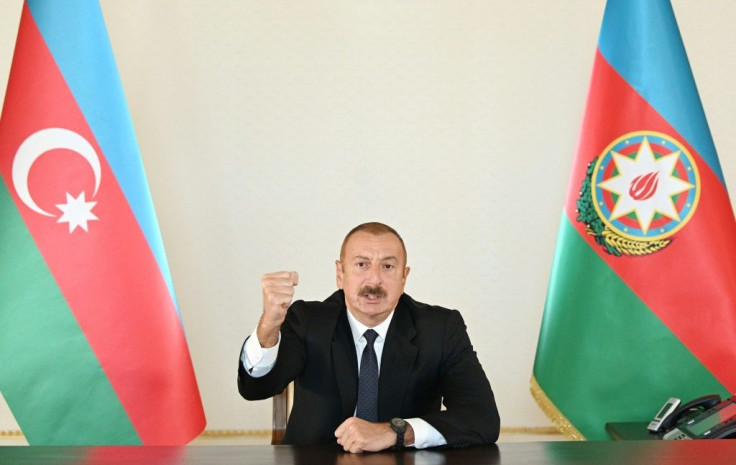 Azerbaijani President Ilham Aliyev addressed the nation on Sunday