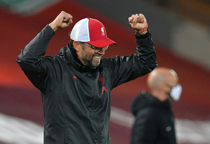 Cloud nine: Jurgen Klopp's Liverpool have taken nine points from their opening three Premier League games