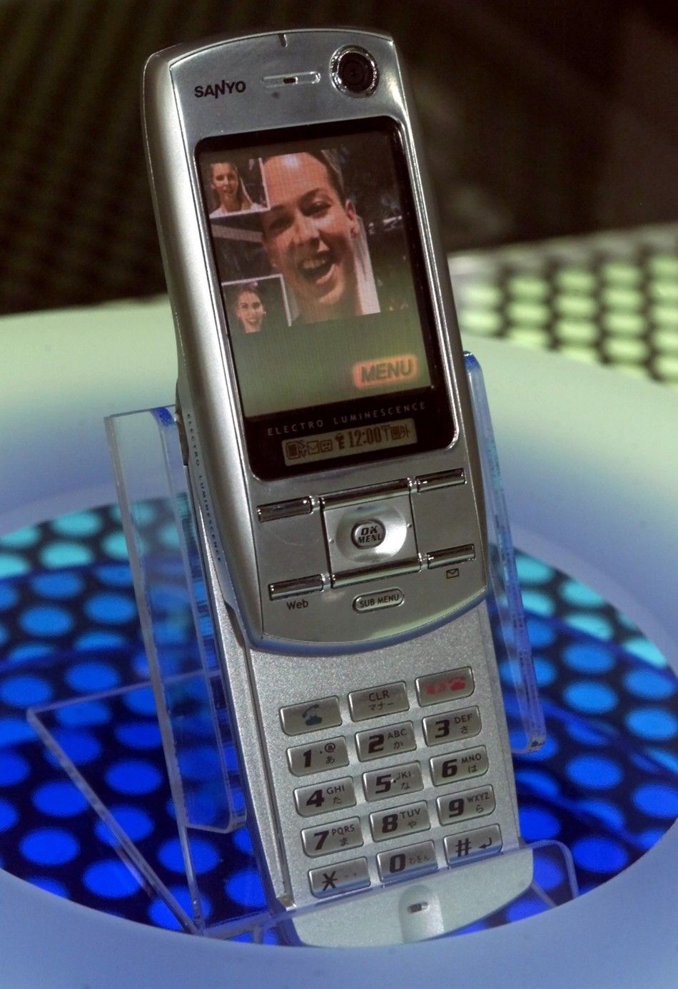 A third generation 3G cellular phone by Sanyo 