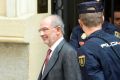 Former IMF head Rodrigo Rato always maintained that the authorities were fully aware of what happened at the bank(L) smiles as he leaves his office.Former IMF chief Rodrigo Rato was acquitted in Spain bank trial on September 29, 2020.