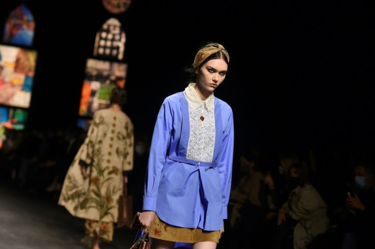 Designer Maria Grazia Chiuri turned to Slavic, Ottoman and Far Eastern influences